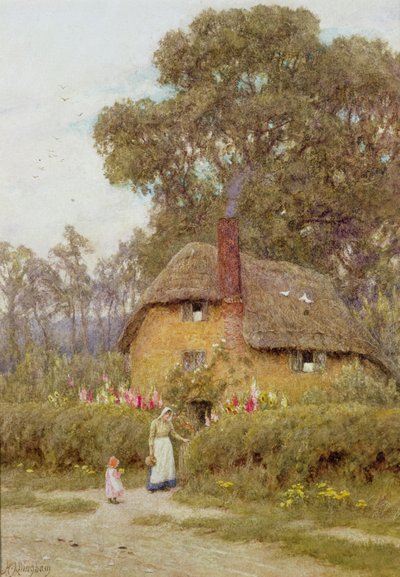 ウィルトシャーガーデン 作： Helen Allingham